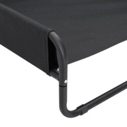 Vidaxl Elevated Dog Bed Anthracite Oxford Fabric And Steel - thumbnail 8