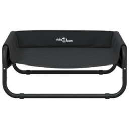 Vidaxl Elevated Dog Bed Anthracite Oxford Fabric And Steel - thumbnail 5