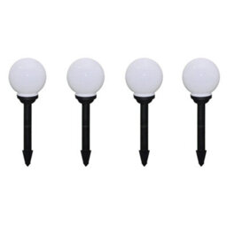 Outdoor Pathway Lamps 8 Pcs Led 15 Cm With Ground Spike - thumbnail 2