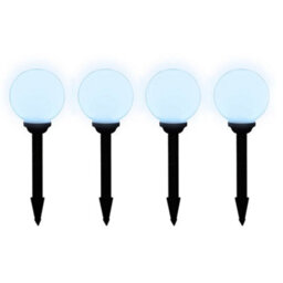 Outdoor Pathway Lamps 8 Pcs Led 15 Cm With Ground Spike - thumbnail 4