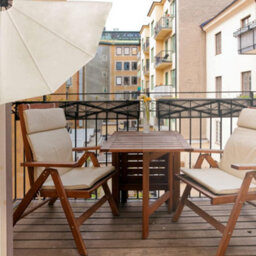 Evre Side Awning 3 Step Collapsible For Terrace Balcony Sun Shade Privacy Blind Fence (140X140Cm, Beige) - thumbnail 3