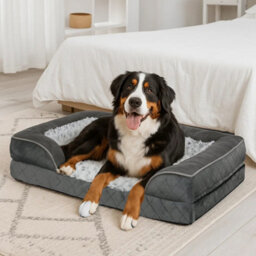 Skylos Orthopedic Pet Dog Bed Memory Foam Mattress Washable Waterproof - thumbnail 1