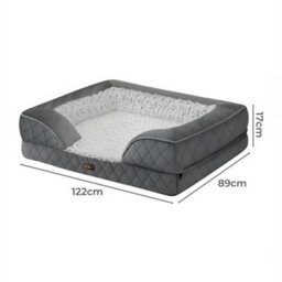 Skylos Orthopedic Pet Dog Bed Memory Foam Mattress Washable Waterproof - thumbnail 4