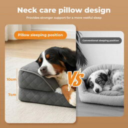 Skylos Orthopedic Pet Dog Bed Memory Foam Mattress Washable Waterproof - thumbnail 5