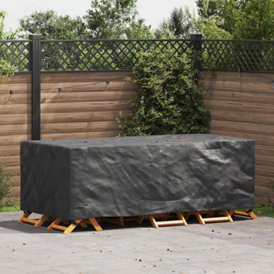 Walplus Outdoor Furniture Cover Black 229 X 113 X 73 Cm 420D - image 1