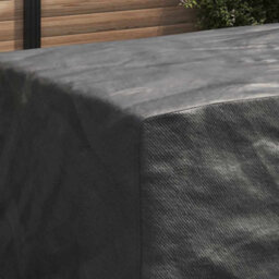 Walplus Outdoor Furniture Cover Black 229 X 113 X 73 Cm 420D - thumbnail 4