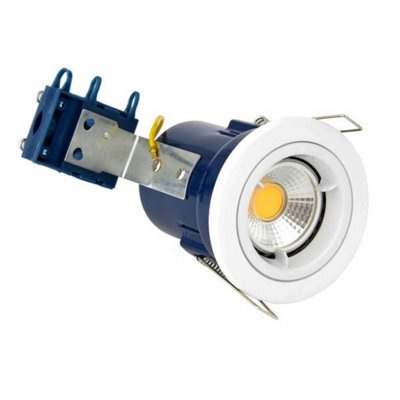 Forum Lighting Forum Electralite Ela-27465-Wht Yate Fixed Fire Rated Downlight - White (11949)