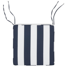 Beliani Garden Chair Cushion Sassari 46 X 46 Cm Navy Blue - thumbnail 7