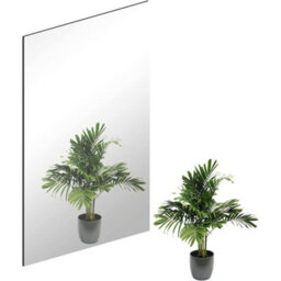 200 X 60Cm Bathroom Mirror Wall Sticker Roll Self Adhesive Stick Room Film Decor - thumbnail 4