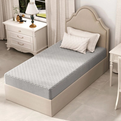 Protector Luxury Super Soft Velvet Mattress Single Size Mattress Topper - image 1