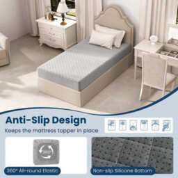 Protector Luxury Super Soft Velvet Mattress Single Size Mattress Topper - thumbnail 5