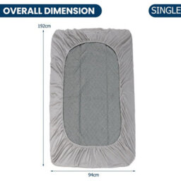 Protector Luxury Super Soft Velvet Mattress Single Size Mattress Topper - thumbnail 2