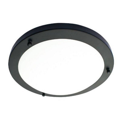 Forum Lighting Forum Spa Spa-34046-Sblk Delphi Small Led Flush Ceiling Light - Satin Black (11973)