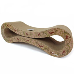 Actiaspet - Large Cardboard Corrugated Sofa Bed Cat Scratcher With Free Catnip - thumbnail 7