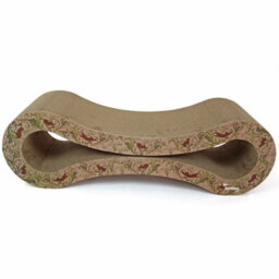 Actiaspet - Large Cardboard Corrugated Sofa Bed Cat Scratcher With Free Catnip - thumbnail 2