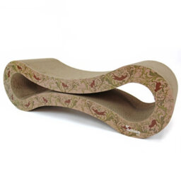 Actiaspet - Large Cardboard Corrugated Sofa Bed Cat Scratcher With Free Catnip - thumbnail 8