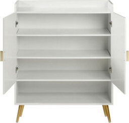 Hygrad Built to Survive Modern Shoe Storage Cabinet Hallway Display Storage Cabinet - thumbnail 4