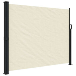 Walplus Retractable Side Awning Garden Sun Shade Canopy Gazebo For Back Door, Porch, Patio Cream 160X300 Cm - thumbnail 2