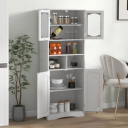148Cm Tall Bathroom Cabinet Freestanding Storage Cabinet - thumbnail 4