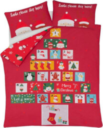 Smart Living Advent Calendar Reversible Duvet Cover With Pillowcase - thumbnail 4