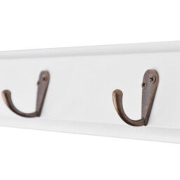 Vidaxl Coat Rack Mdf White Baroque Style - thumbnail 5