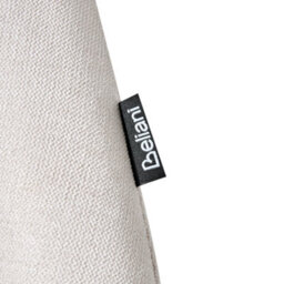 Beliani Set Of 2 Dining Chairs Ciney Fabric Off-White - thumbnail 9