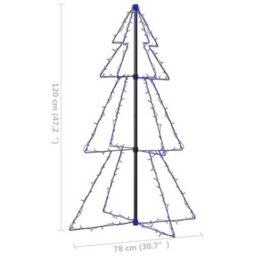 Walplus Christmas Cone Tree 160 Leds Indoor And Outdoor 78X120 Cm - thumbnail 8