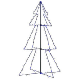 Walplus Christmas Cone Tree 160 Leds Indoor And Outdoor 78X120 Cm - thumbnail 2
