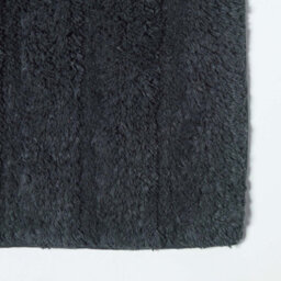 Homescapes Spa Supreme Luxury Black Bath Mat And Pedestal Set - thumbnail 4