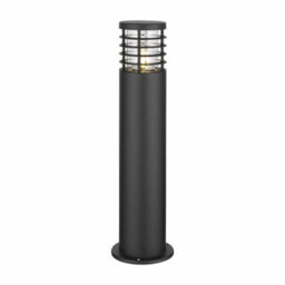 First Choice Lighting Set Of 2 Bloom Black Ip44 Outdoor 50Cm Post Lights - thumbnail 2