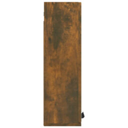 Berkfield Bathroom Mirror Cabinet Smoked Oak 64X20X67 Cm - thumbnail 7