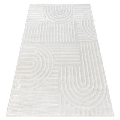 RugsX Carpet Balance 1918 Cream - Geometric, Structural, Glamour  180X270 Cm - image 1