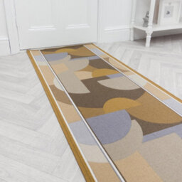 Malis Hallway Runner Rug - Hardwearing, Non-Slip & Durable Carpet For Hall, Kitchen & Corridor - thumbnail 1