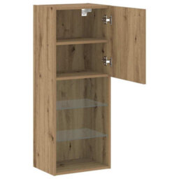 Walplus Tv Cabinet Artisan Oak 40.5 X 30 X 102 Cm Engineered Wood - thumbnail 5