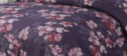 Homes & Linen Sobi Printed Microfiber 4 Piece Bedding Set Duvet Cover Fitted Sheet And Pillowcases - thumbnail 4
