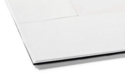 Durable Duraframe Grip Fabric Adhesive Magnetic Signage Frame - A4 - Silver - thumbnail 3