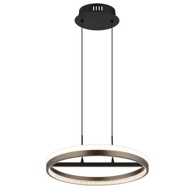 Luminosa Lighting Luminosa Della Pendant Ceiling Light Matt Black Led 3000-6000K - image 1