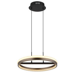 Luminosa Lighting Luminosa Della Pendant Ceiling Light Matt Black Led 3000-6000K - thumbnail 4