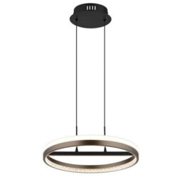 Luminosa Lighting Luminosa Della Pendant Ceiling Light Matt Black Led 3000-6000K - thumbnail 1