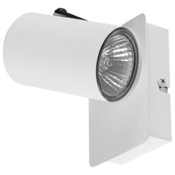 Beliani White Metal Adjustable Arm Wall Lamps Set Of 2, Spotlight-Style, Matt Powder-Coated Finish - thumbnail 5