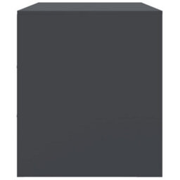 Walplus Tv Cabinet Anthracite 99X39X44 Cm Steel - thumbnail 8
