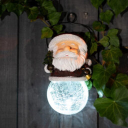 Tanness Crackle Ball Solar Garden Lights Outdoor Christmas Decorations For Patio Yard & Festive Home Display