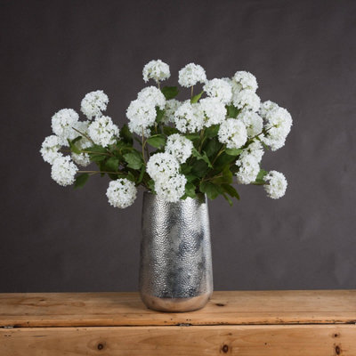 Hill Interiors Viburnum Opulus White Faux Plant - image 1