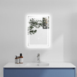 Probaty Bathrooms Bathroom Illuminated Led Mirror With Anti-Fog 800X600mm,backlit Wall Vanity Mirror,touch Sensor Switch,memory Function,ip44 - thumbnail 2
