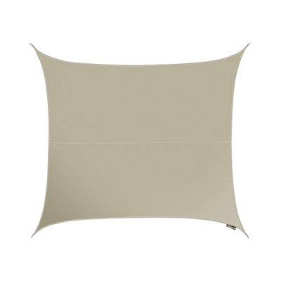 Kookaburra 5.4M Square Water Resistant Mushroom Garden Patio Sun Shade Sail Canopy 96.5% Uv Block With Free Rope - image 1