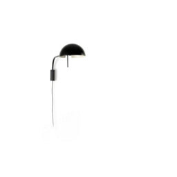 Luminosa Lighting Luminosa Dominica Extra Large Dome Wall Lamp Matt Black - thumbnail 4