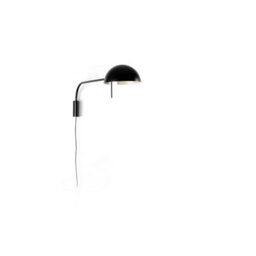 Luminosa Lighting Luminosa Dominica Extra Large Dome Wall Lamp Matt Black - thumbnail 5