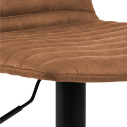 Furniture To Go Kimmy Bar Stool With  Brown Fabric In Set Of 2 - thumbnail 8