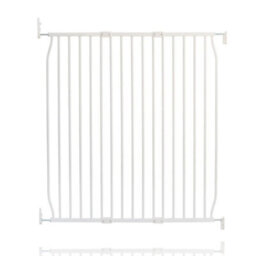 Bettacare Screw Fit Metal Dog Gate, White, 100Cm - 110Cm