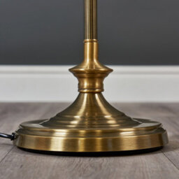 Valuelights Belmont Antique Brass Traditional Floor Lamp Base - thumbnail 6